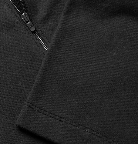 FEAR OF GOD Short Sleeve Half Zip Henley T-shirt Black Men's - SIXTH  COLLECTION - US