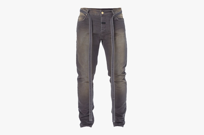 FEAR OF GOD Slim Denim Jeans Seaweed - SIXTH COLLECTION - US