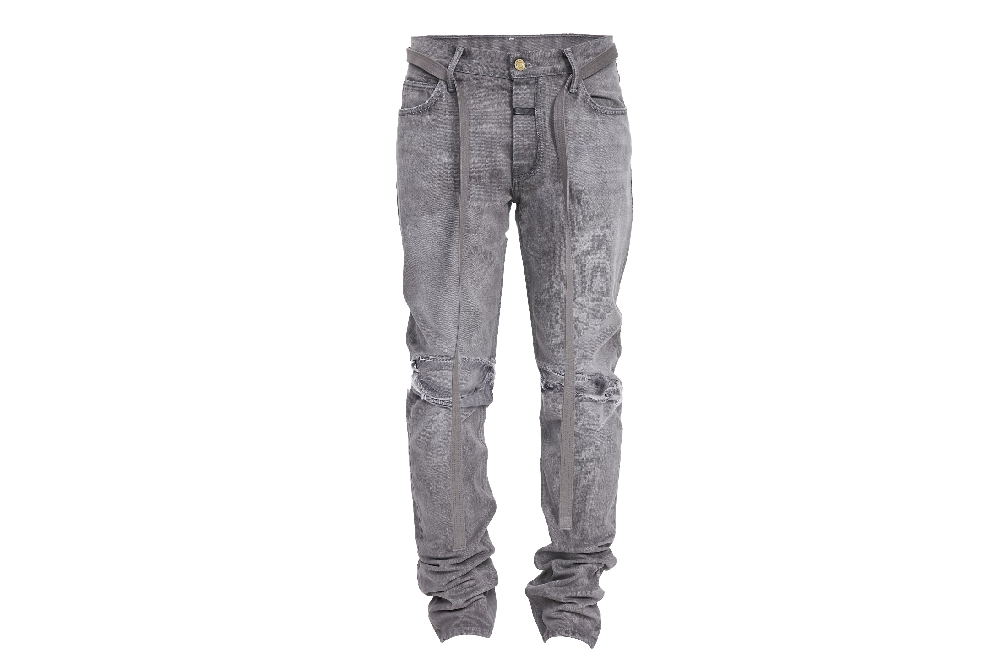 Distressed & layered denim jeans - Dolce&Gabbana - Men | Luisaviaroma