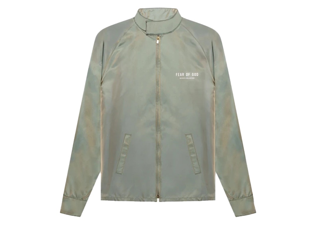 Pre-owned Fear Of God Souvenir Jacket Green Iridescent