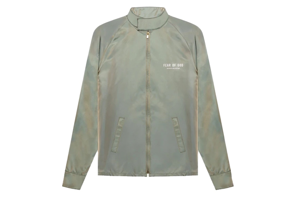 Pre-owned Fear Of God Souvenir Jacket Green Iridescent