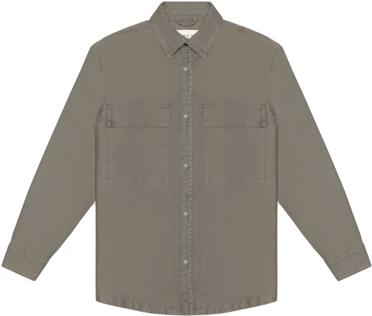 FEAR OF GOD Vintage Corduroy Shirt Jacket God Grey - Sixth Collection - US