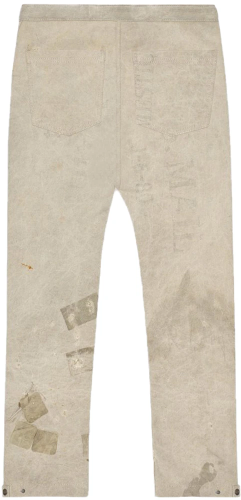 Burberry Women's Vintage Chech Motif Cotton Pants Beige