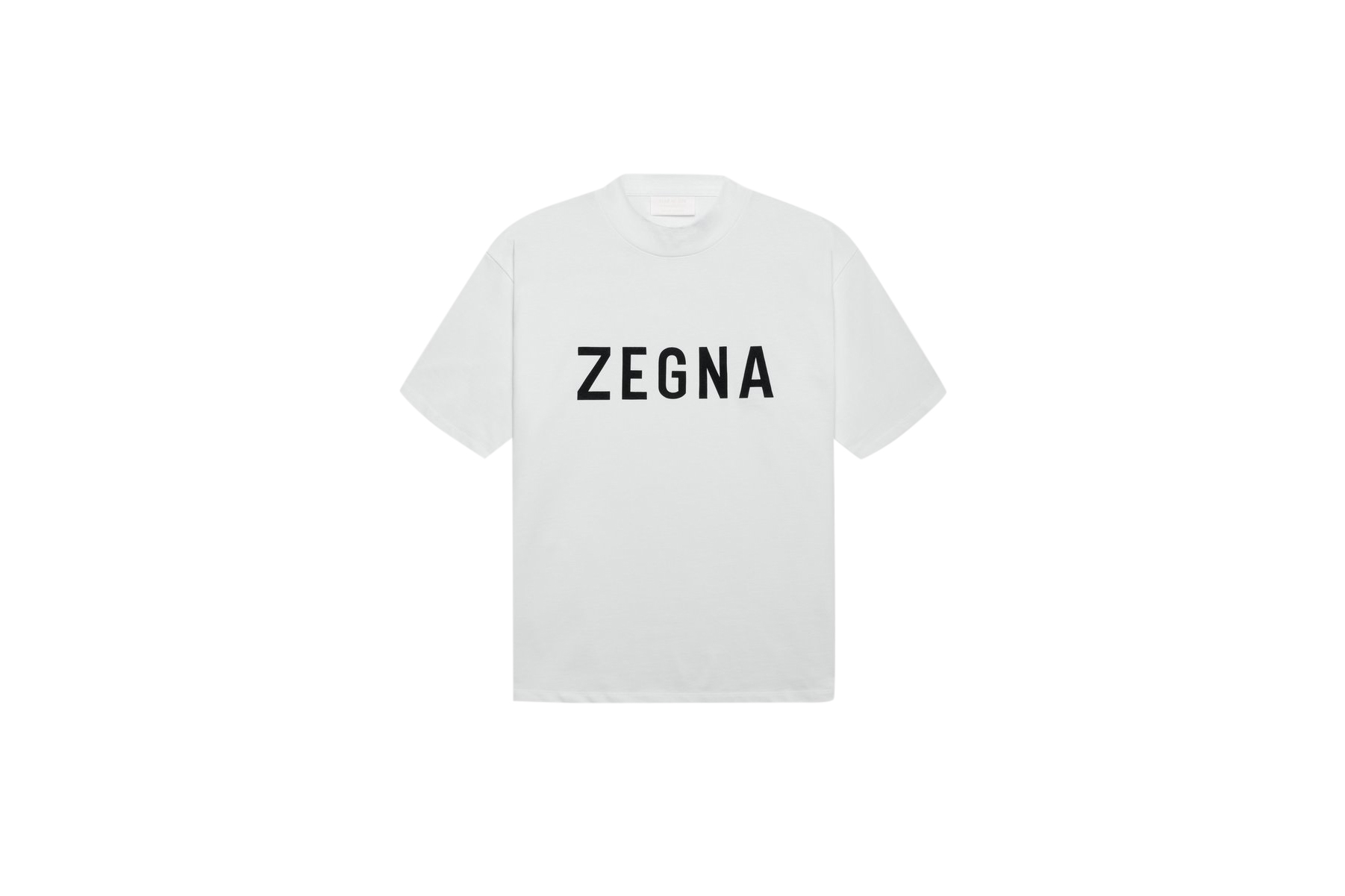 FEAR OF GOD x Ermenegildo Zegna Cotton T-Shirt White - FW20