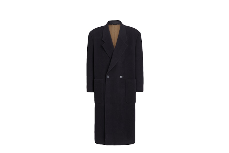 FEAR OF GOD x Ermenegildo Zegna Wool Coat Black - FW20 - US