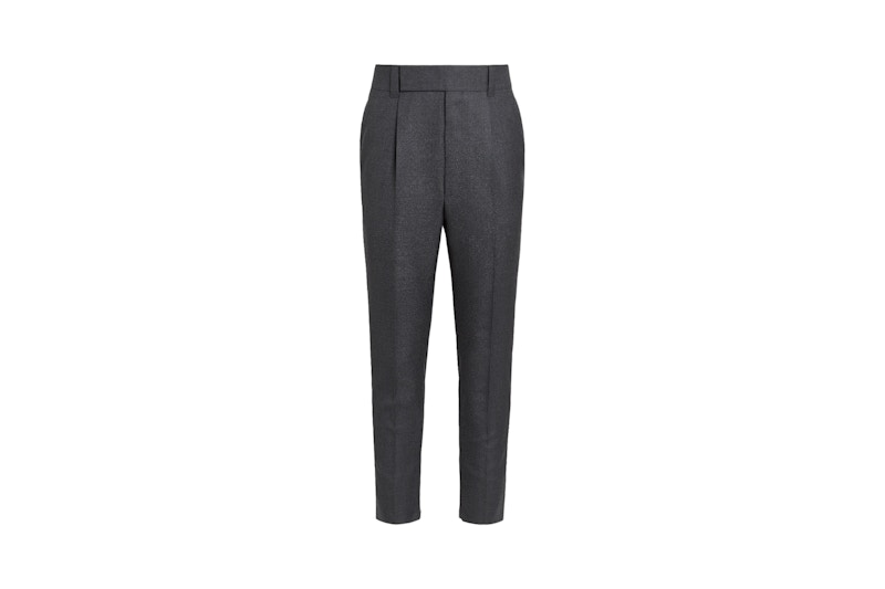 FEAR OF GOD x Ermenegildo Zegna Wool Pants Grey - FW20 - JP