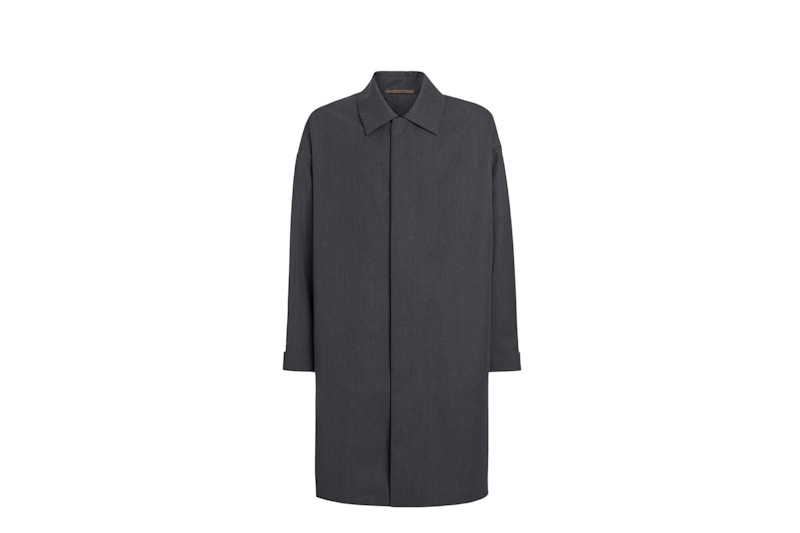 FEAR OF GOD x Ermenegildo Zegna Wool Trenchcoat Anthracite - FW20 - US