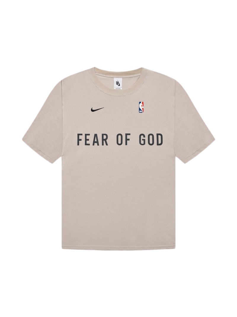 FEAR OF GOD x Nike Warm Up T-Shirt Oatmeal - FW20 - US