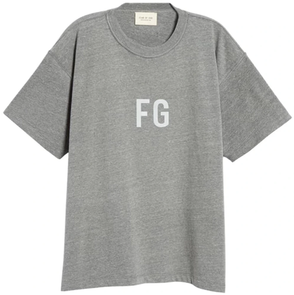 T-shirt Nike x Fear of God Grey size XL International in Cotton