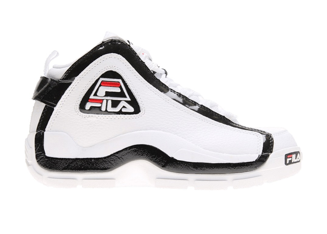 Pre-owned Fila 96 Grant Hill Bulls By The Horn Pack In White/black/red