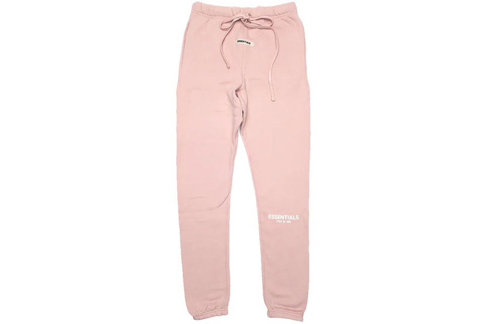 Fear of God Essentials Pink Sweatpants Blush