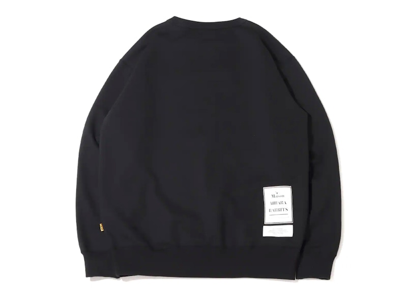 FR2 x Mihara Yasuhiro Crewneck Sweatshirt Black Men's - FW22 - US