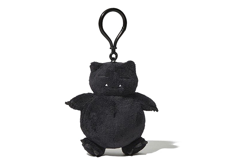 Fragment x Pokemon Snorlax Thunderbolt Project Mascot Keychain Black