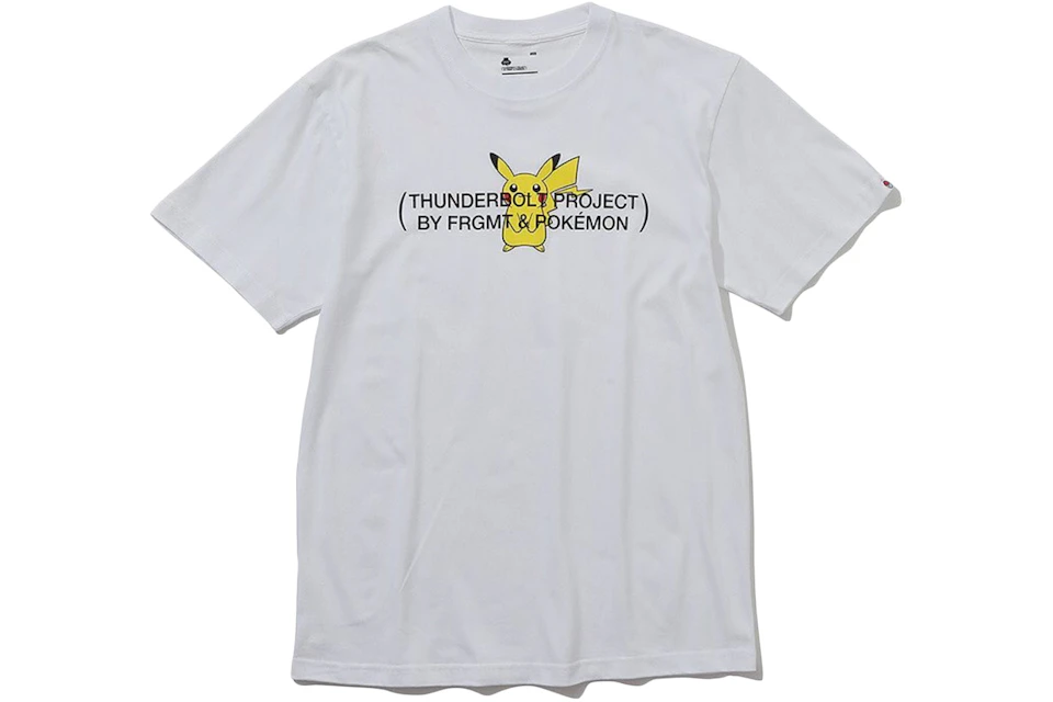 FRGMT x Pokemon Thunderbolt Project Pikachu Tee White