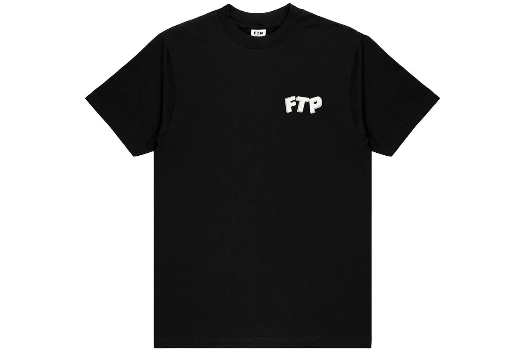 FTP 3D Logo Tee Black Men's - SS24 - US