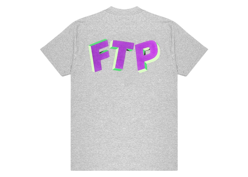 FTP 3D Logo Tee Heather Grey