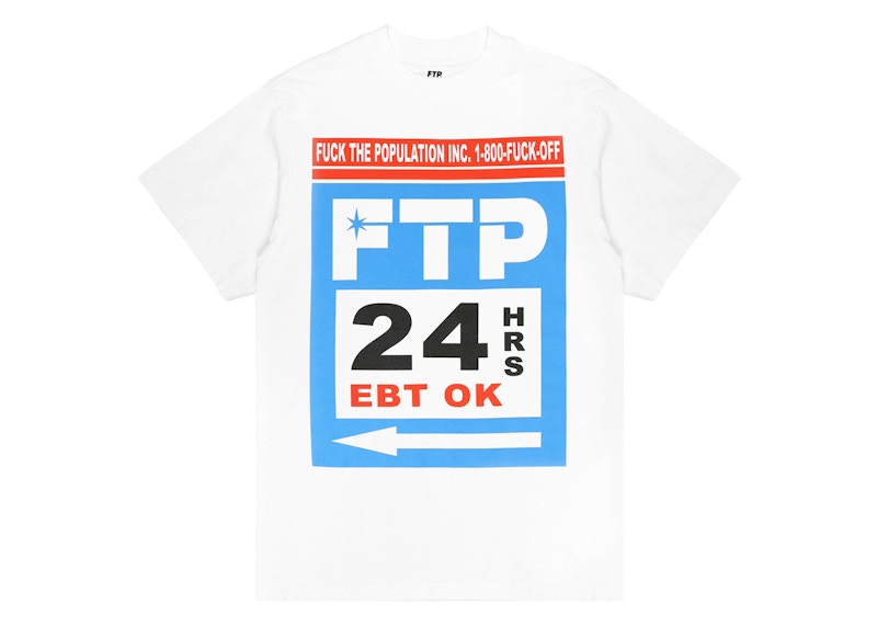 FTP ATM Tee White