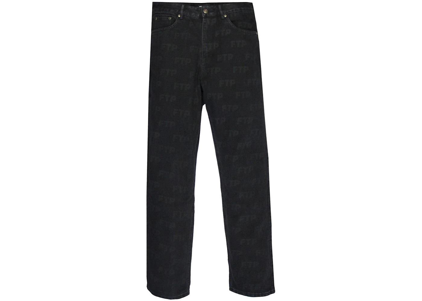 FTP-All-Over-Denim-Pant-Black. FTP-All-Over-Denim-Pant-Black.