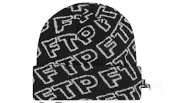 FTP All Over Outline Logo Beanie Black