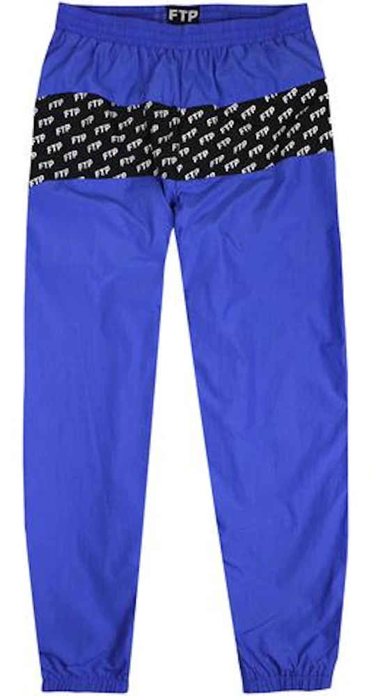FTP Allover Panel Track Pant Blue Men's - FW20 - US