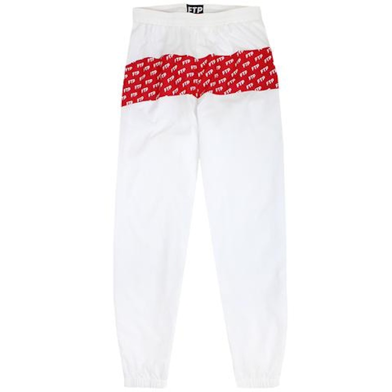 FTP Allover Panel Track Pant White Men's - FW20 - US