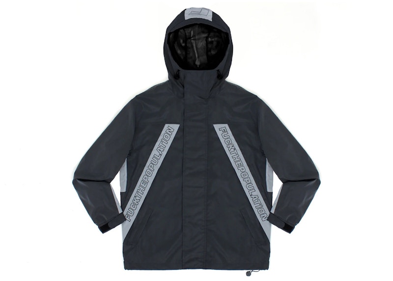 FTP Alpine Reflective Parka Black Men's - SS22 - US