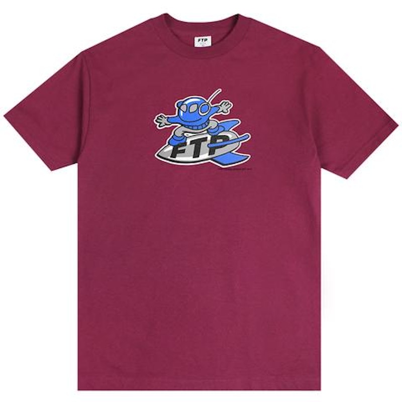 FTP Atomic Tee Burgundy