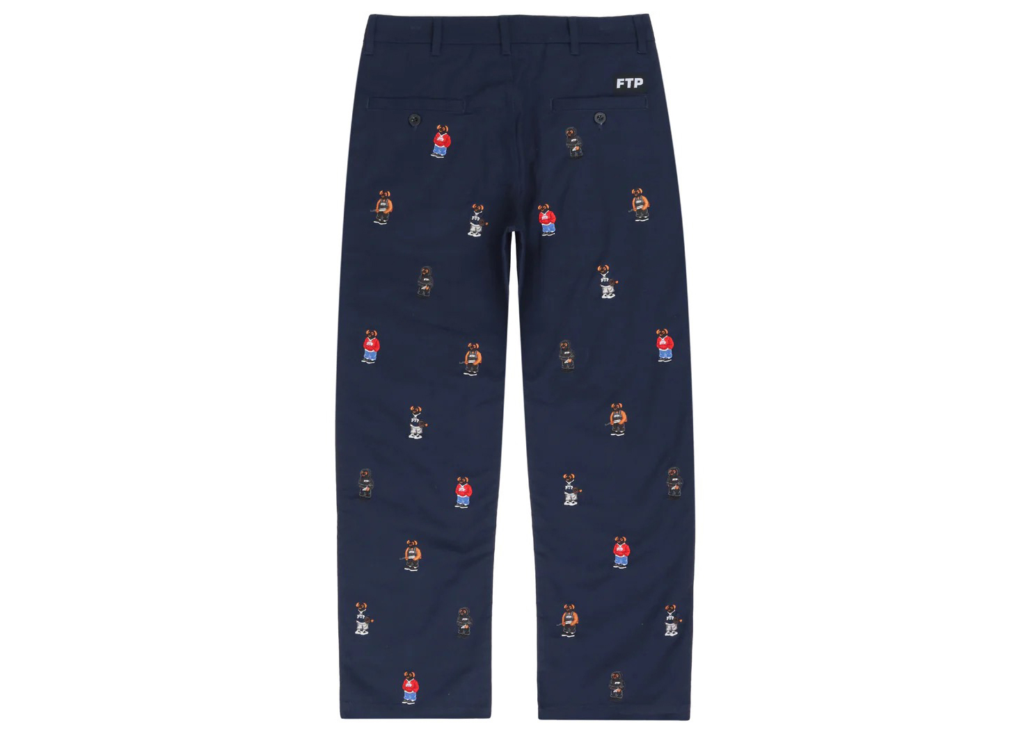 FTP Bear Chino Pant Navy