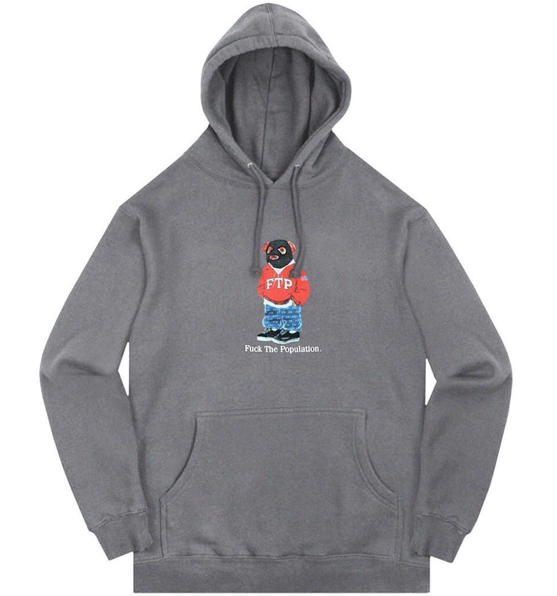 FTP Bear Pullover Charcoal Men s SS19 US