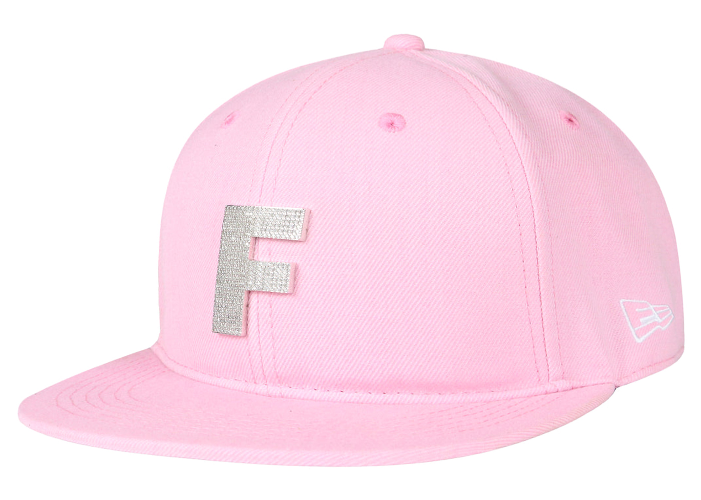 FTP Bling F Logo Fitted Hat Pink