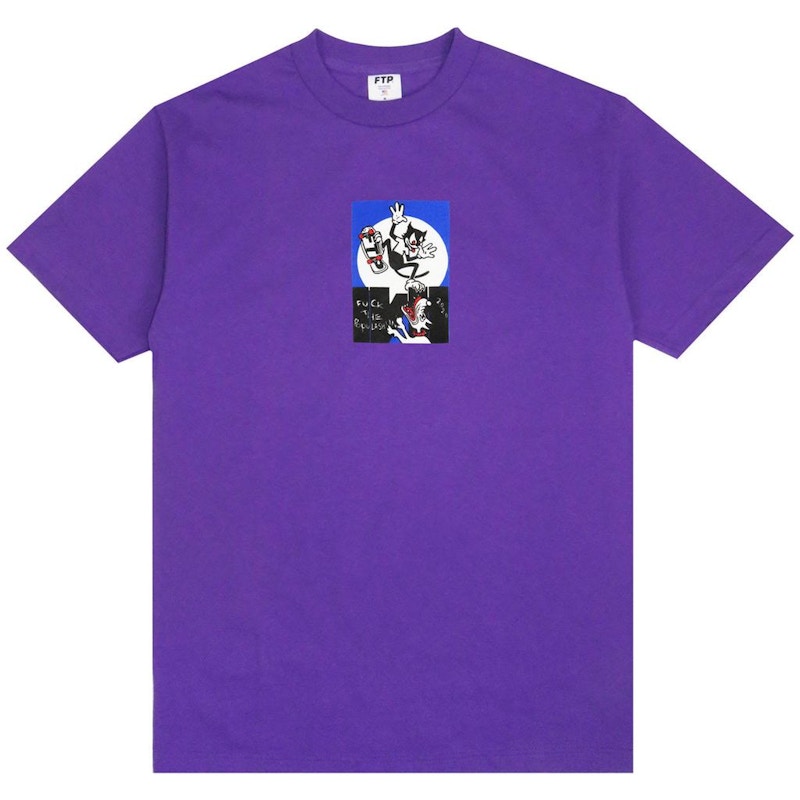 FTP Cats Tee Purple