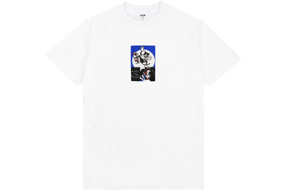 FTP Cats Tee White