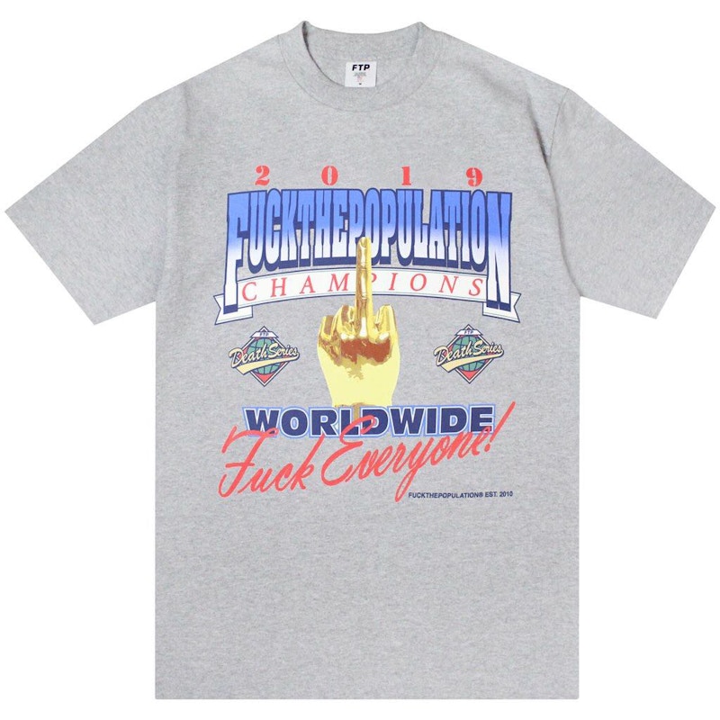 FTP Championship Tee Heather Gray