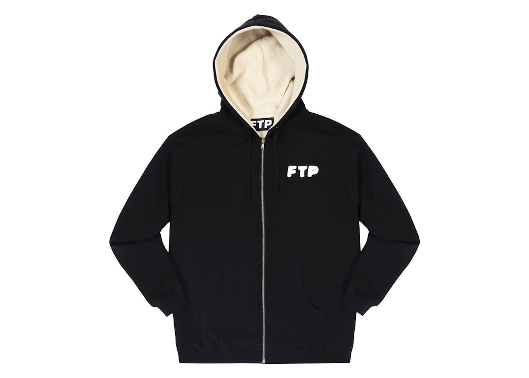 Pre-owned Ftp Chenille Logo Zip Hoodie