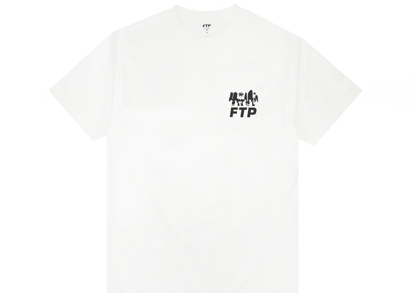 Pre-owned Ftp Men's  Community Tee Shirt In White