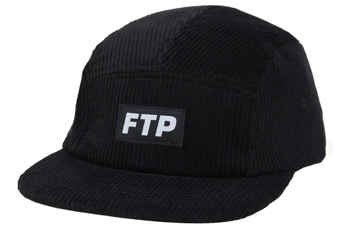 Pre-owned Ftp Corduroy Camp Hat Black