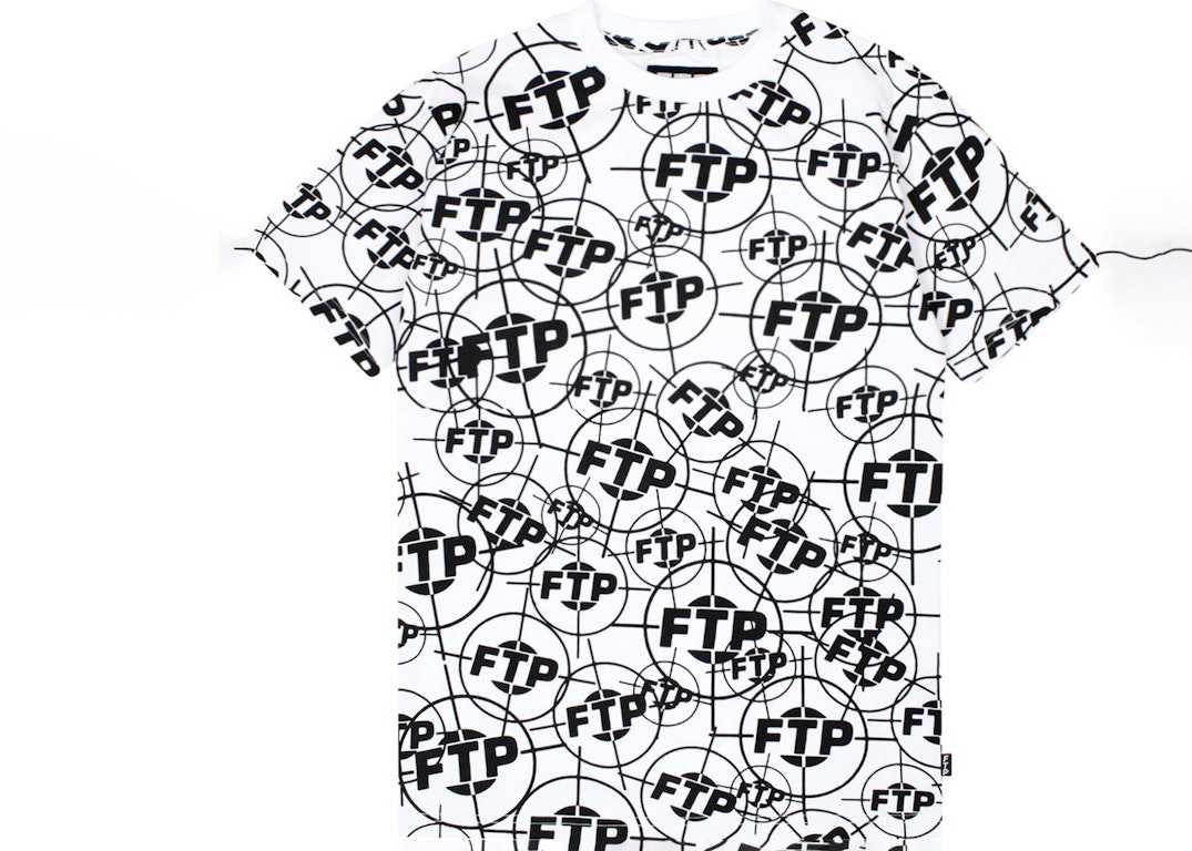 Pre-owned Ftp Crosshair Tee White