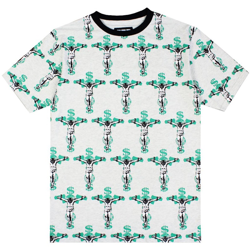 FTP Crucifix Tee Ash