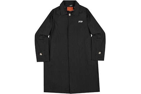 FTP Crucifix Trench Coat Black Men s FW18 US