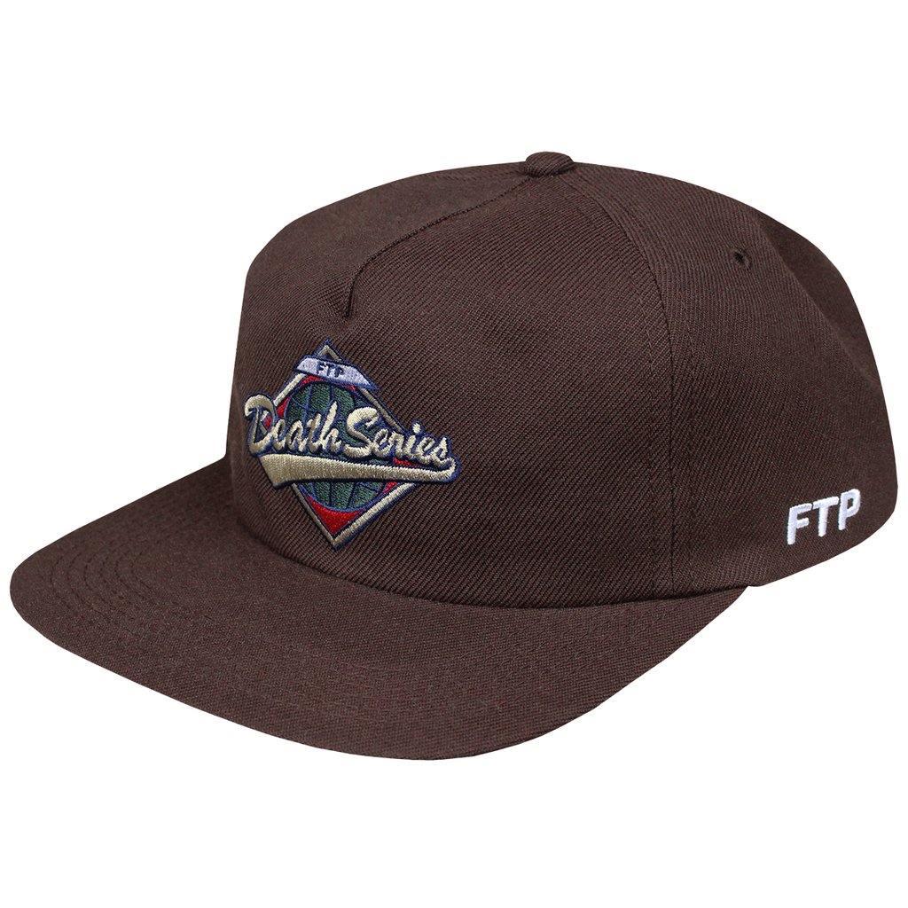 FTP Death Series 5 Panel Hat Brown - FW19 pic image
