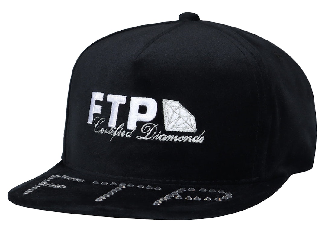 Pre-owned Ftp Diamond Dealer 5 Panel Hat Black
