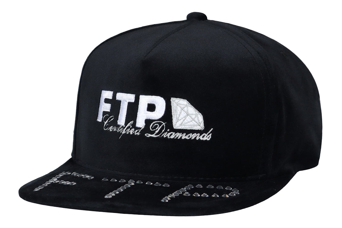 Pre-owned Ftp Diamond Dealer 5 Panel Hat Black