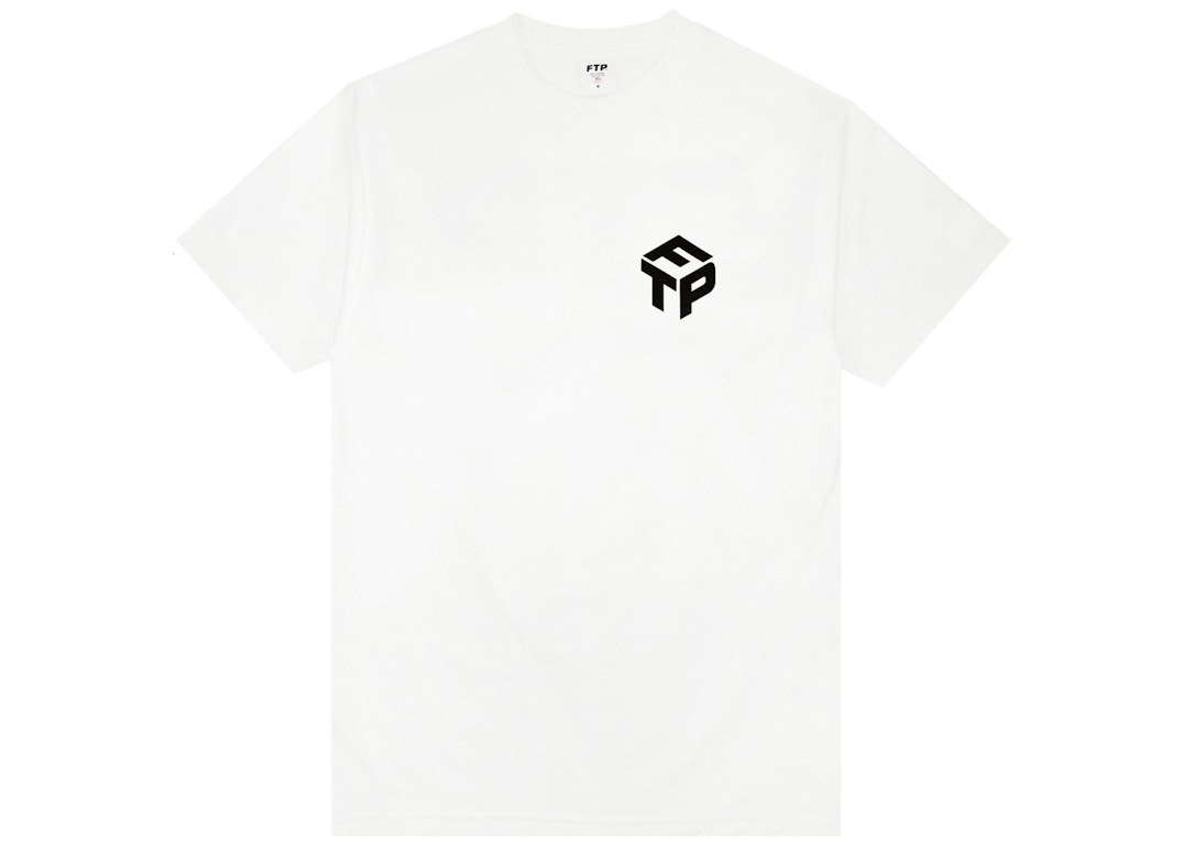 Pre-owned Ftp Dimension Logo Tee White