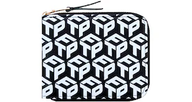 FTP Dimension Logo Leather Wallet Black