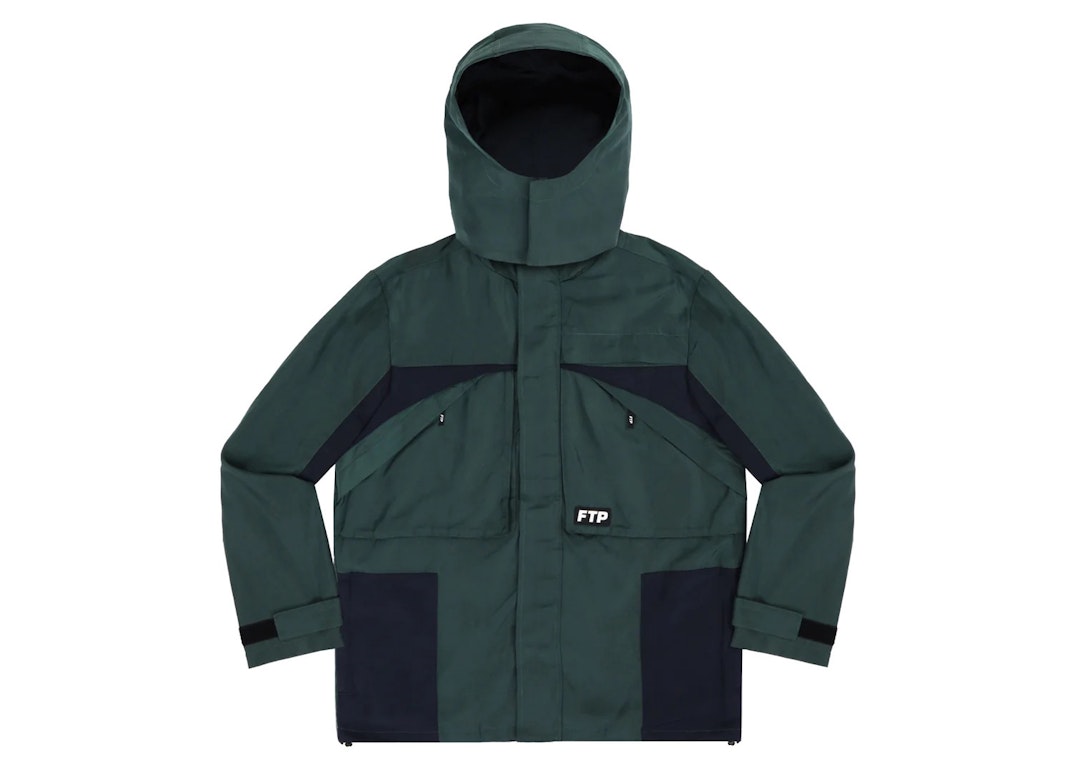 Pre-owned Ftp F-187 Cargo Jacket Alpine Green