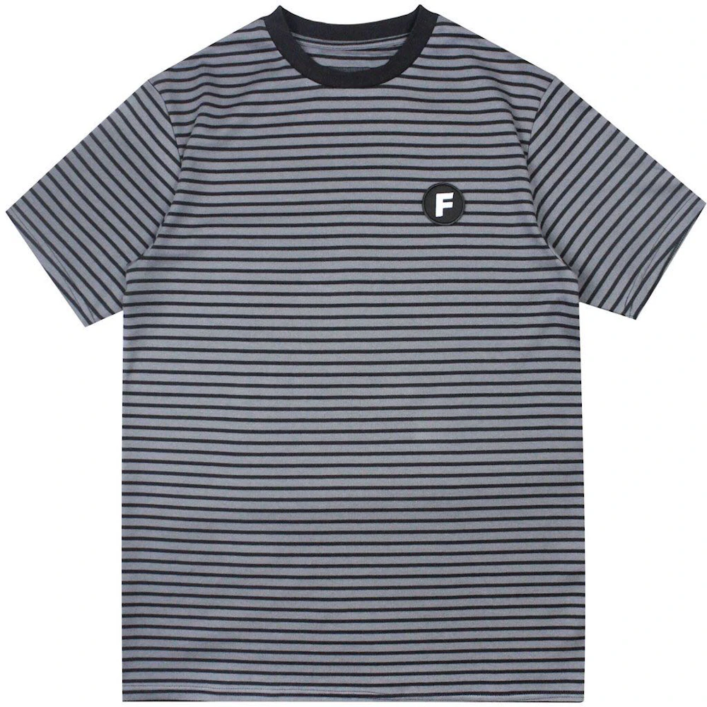 FTP F Striped Shirt Gray Men's - SS19 - US