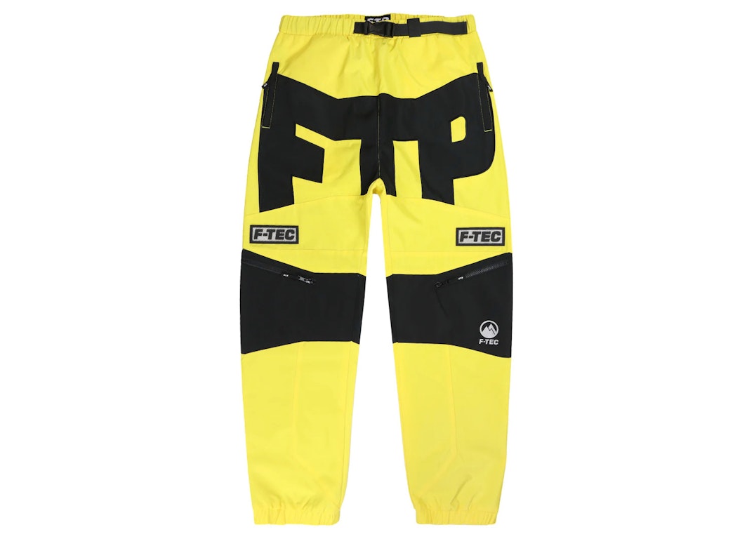 Pre-owned Ftp F-tec Pant Yellow