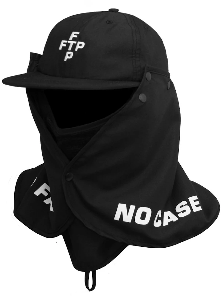 FTP Facemask Cross Logo Hat Black Men's - FW21 - US