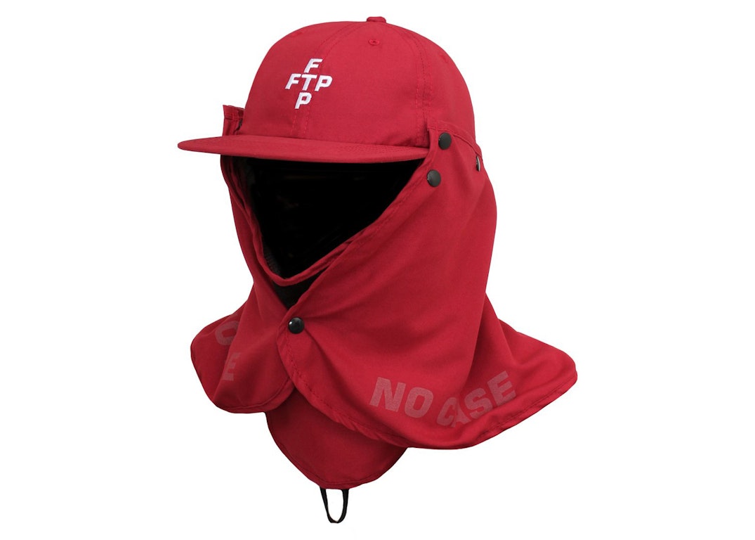 Pre-owned Ftp Facemask Cross Logo Hat Cardinal