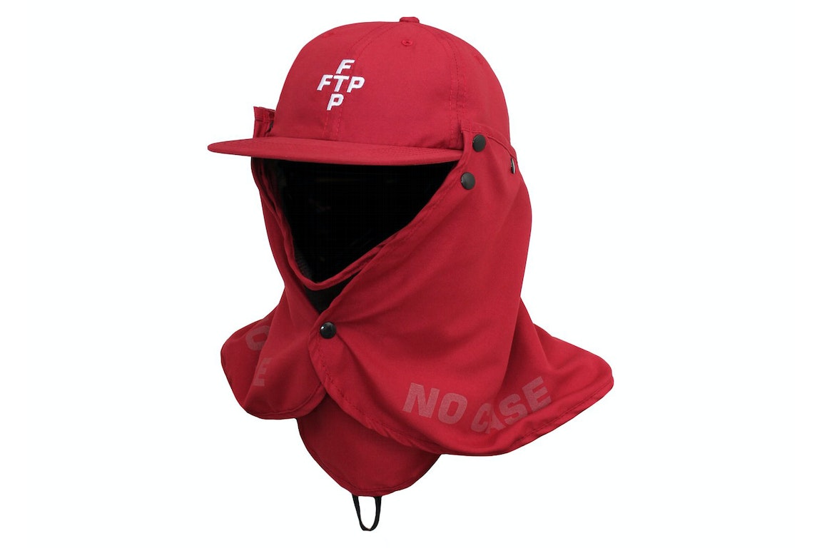 Pre-owned Ftp Facemask Cross Logo Hat Cardinal